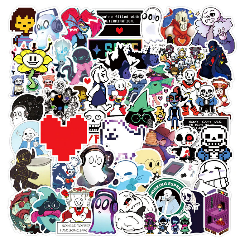 Undertale Game Stickers