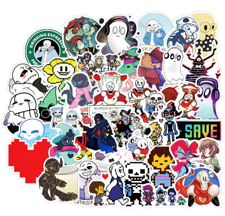 Undertale Game Stickers